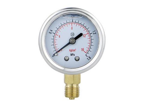 水压油压气压耐震压力表